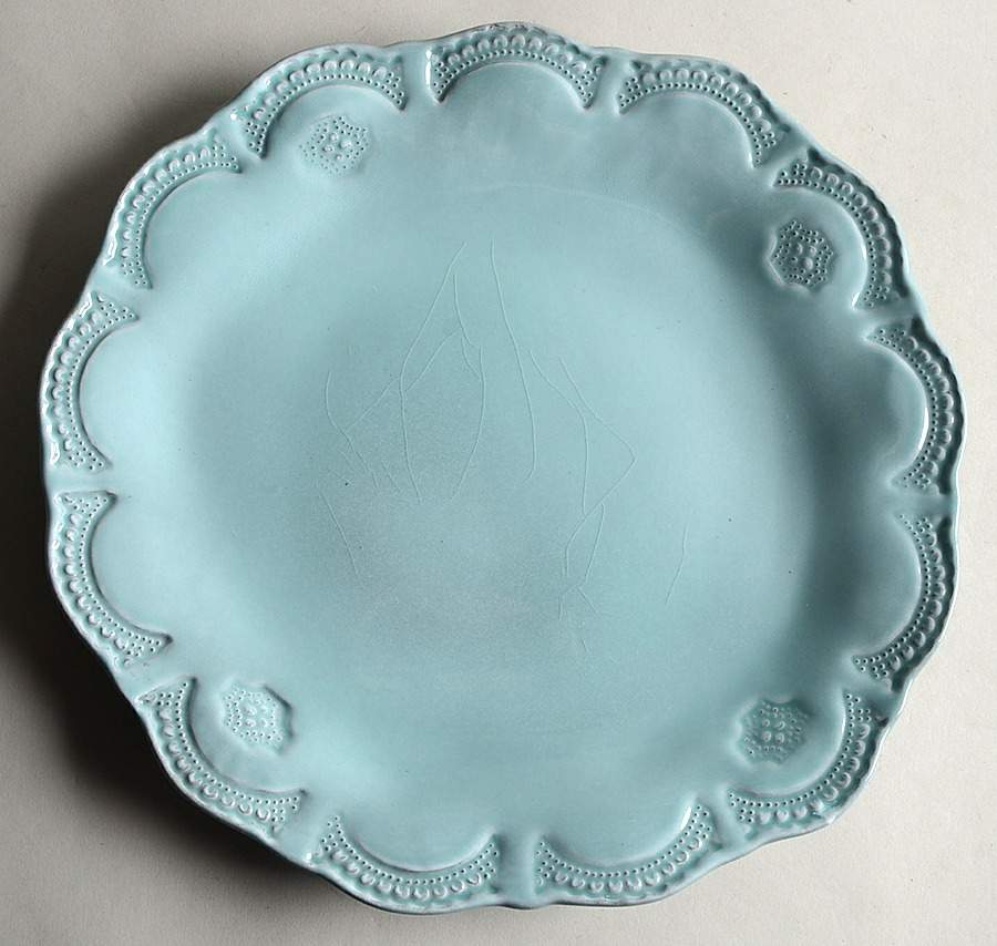 Incanto Aqua Dinner Plate by Vietri (Italy)-1