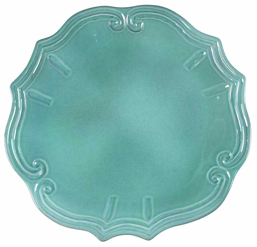 Incanto Aqua Dinner Plate by Vietri (Italy)-1