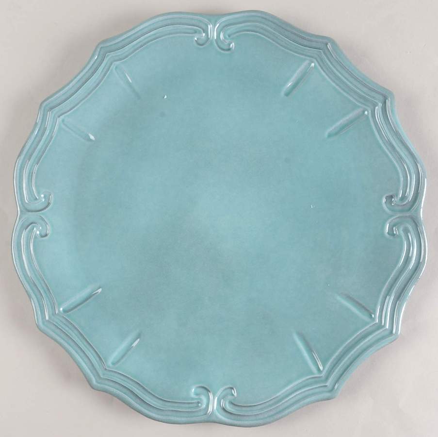 Incanto Aqua Service Plate (Charger) by Vietri (Italy)-1