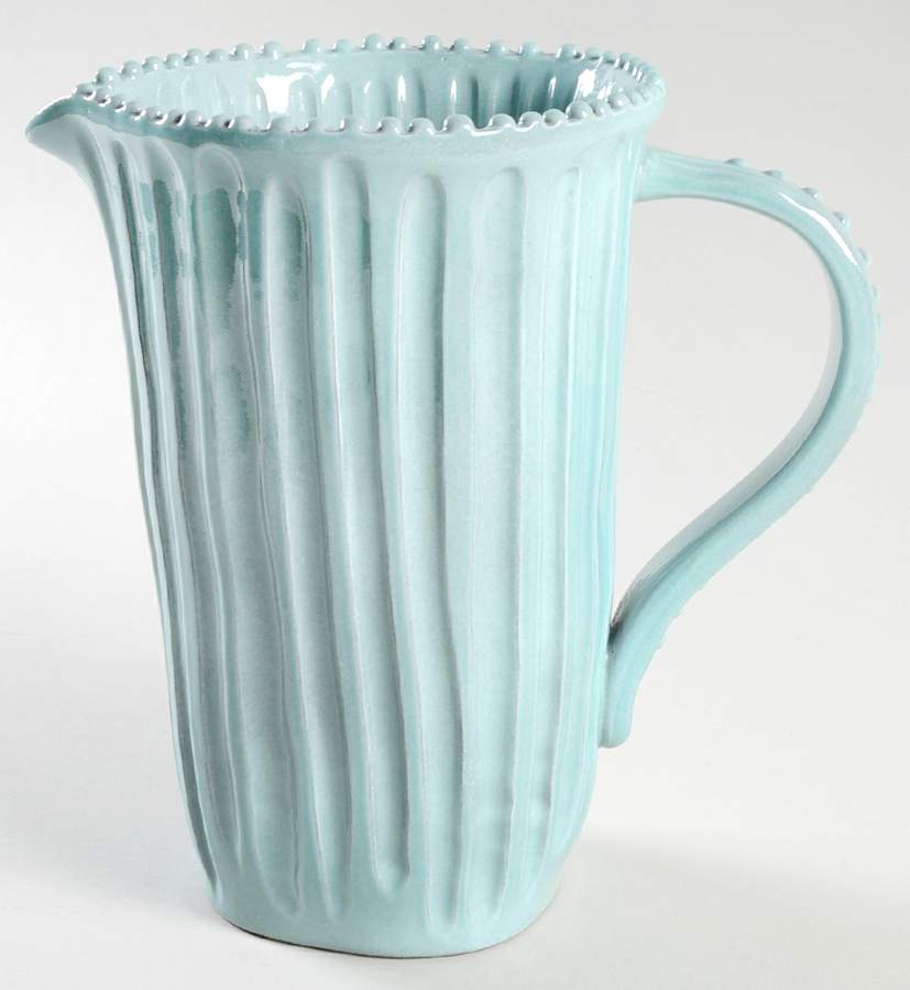Incanto Aqua 48 Oz Pitcher by Vietri (Italy)-1