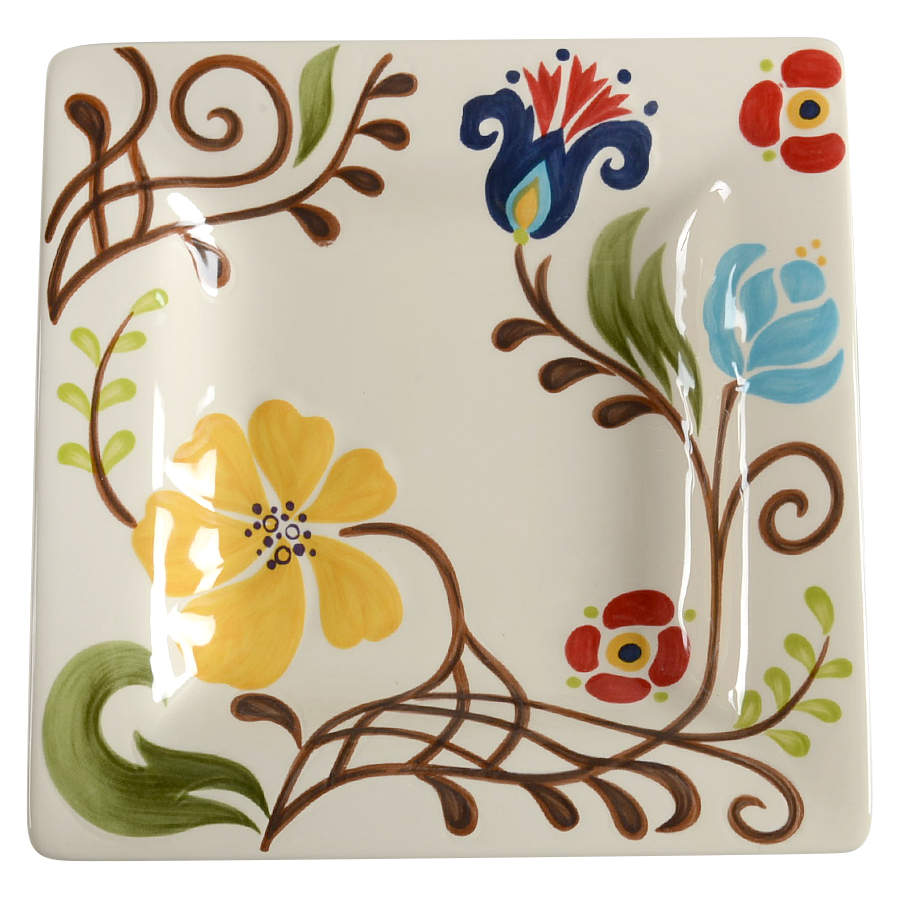 Jardine Square Salad Plate by Vida By Eva Mendes-1