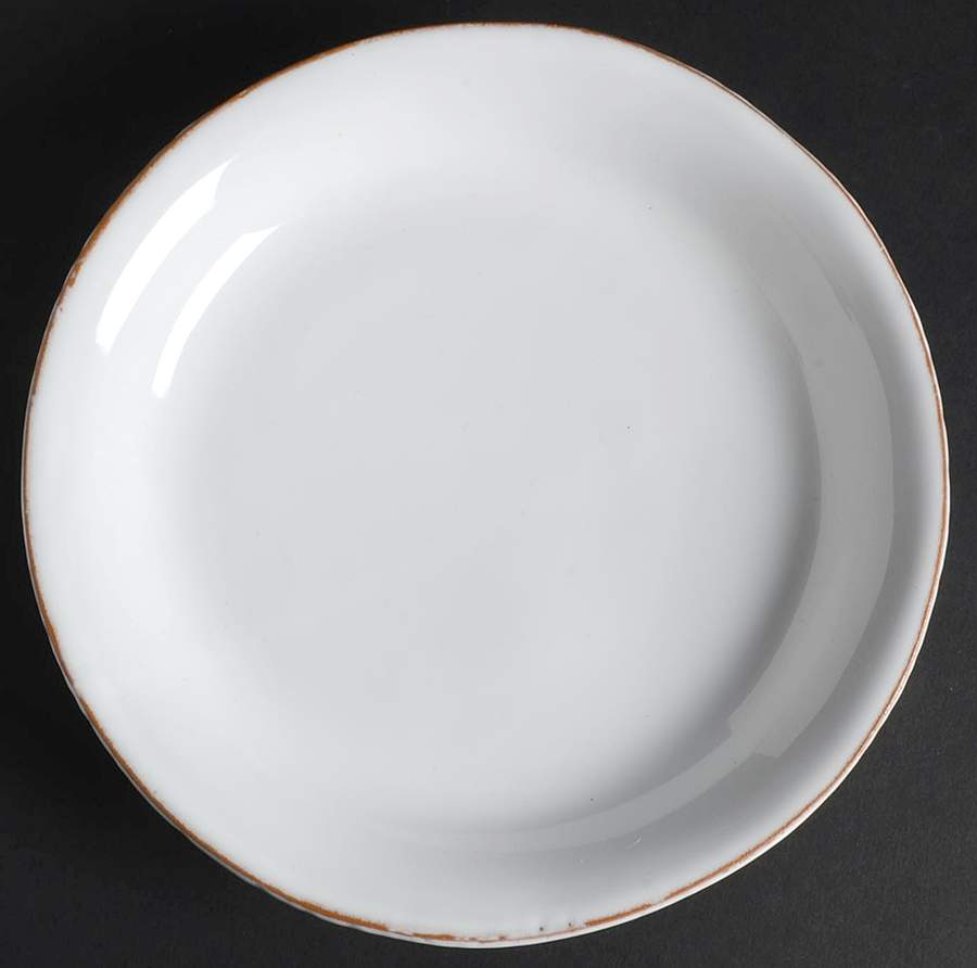 Blanco Salad Plate by Vietri (Italy)-1