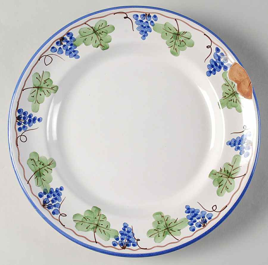 VIE93 Dinner Plate by Vietri (Italy)-1