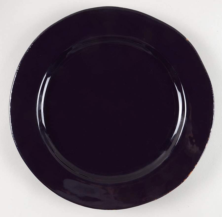 Melanzana (Dark Eggplant) Service Plate (Charger) by Vietri (Italy)-1