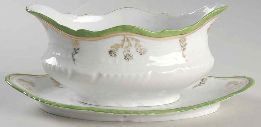VTO190 Gravy Boat & Underplate by Victoria (Austria)-1