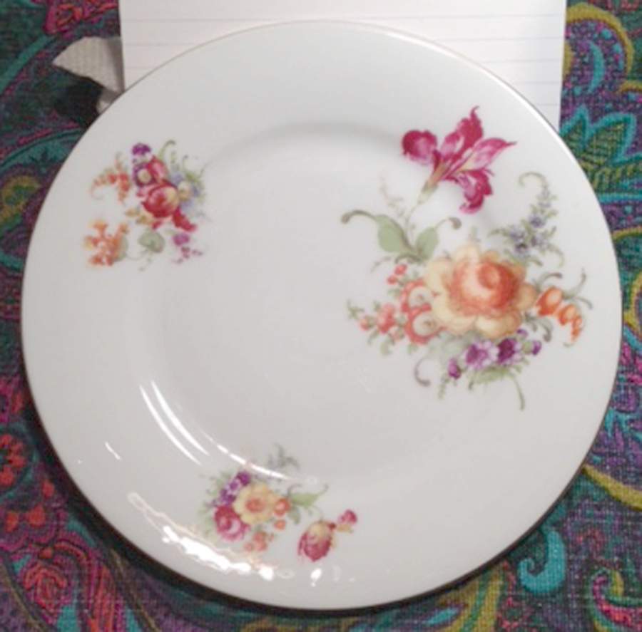 VIT353 Salad Plate by Victoria (Czech)-1