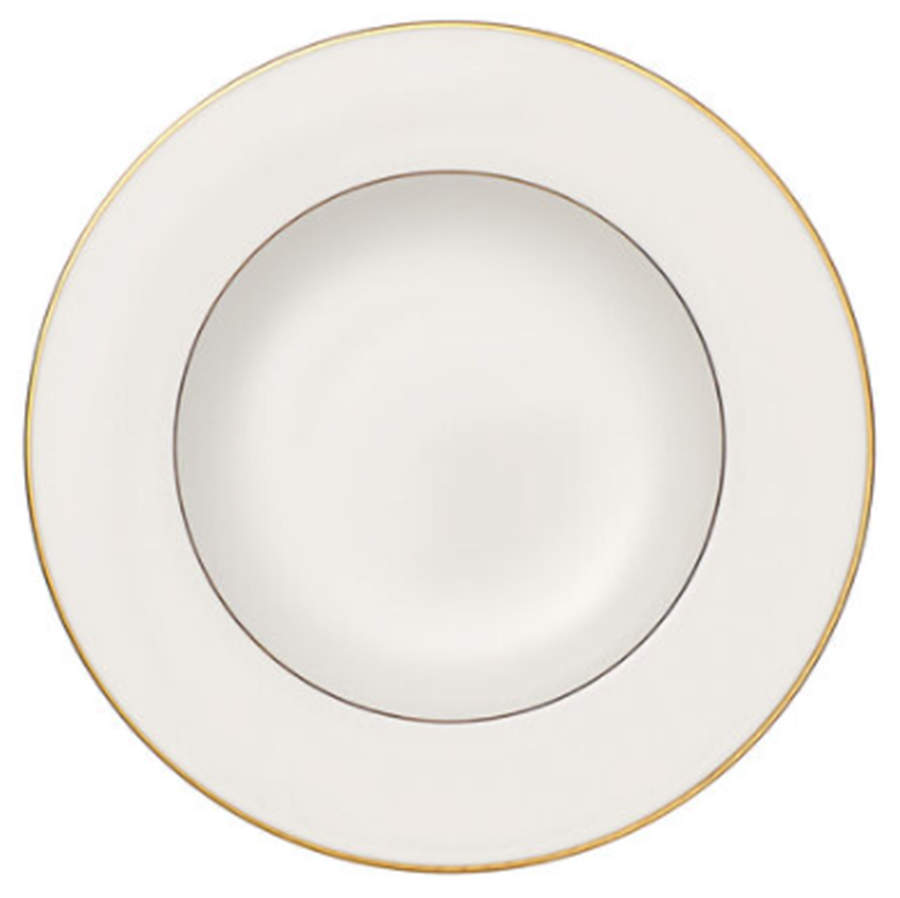 Anmut Gold Large Rim Soup Bowl by Villeroy & Boch-1