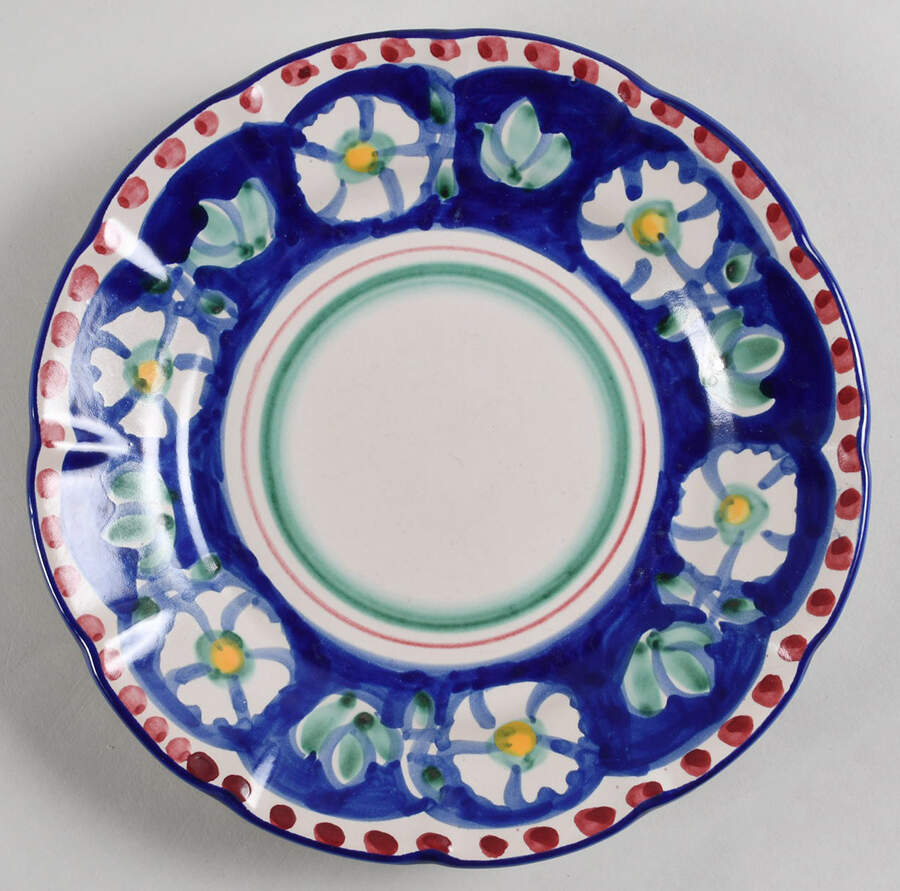 VIE94 Salad Plate by Vietri (Italy)-1
