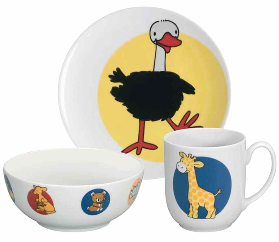 Jungle (3 Piece) Child's Set by Vista Alegre-1