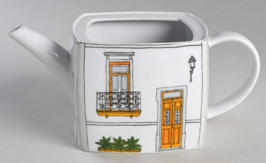 Alma de Lisboa Teapot No Lid by Vista Alegre-1