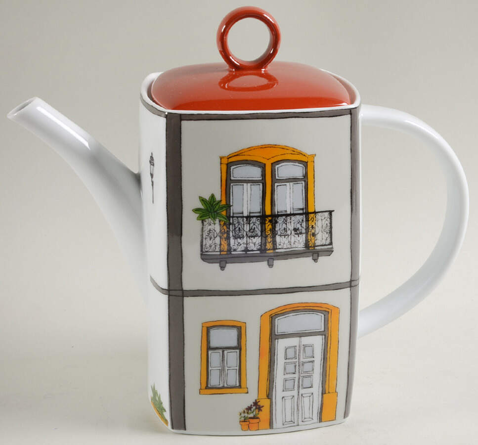 Alma de Lisboa Coffee Pot & Lid by Vista Alegre-1