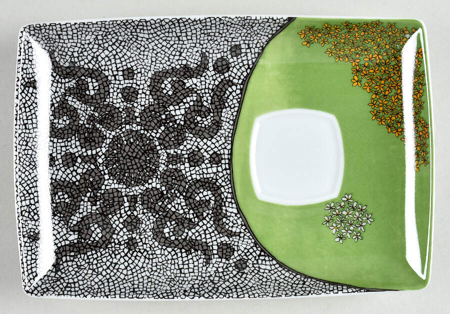 Alma de Lisboa Snack Plate by Vista Alegre-1