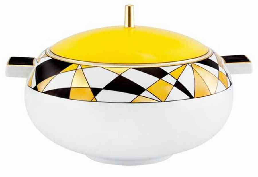 Arlequim Tureen &  Lid by Vista Alegre-1
