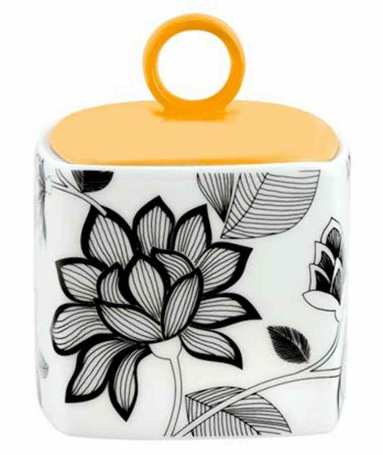 Fiore Sugar Bowl & Lid by Vista Alegre-1