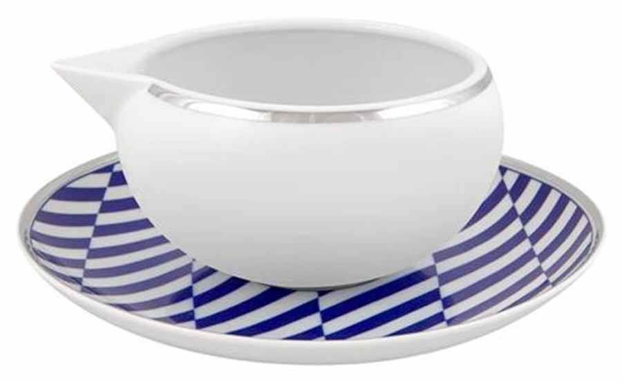 Harvard Gravy Boat & Underplate by Vista Alegre-1