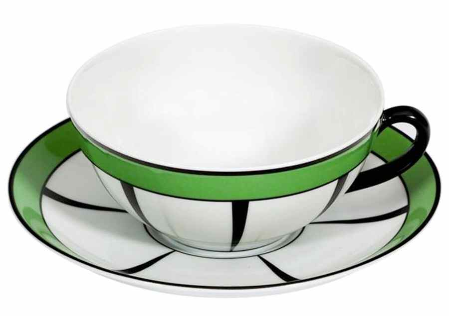 Tea Time Flat Cup & Saucer Set by Vista Alegre-1