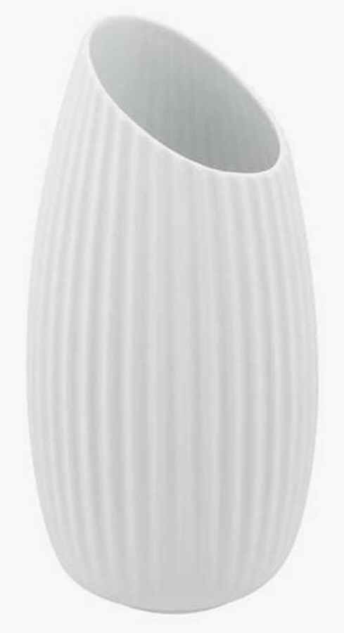 Shell White 12" Vase by Vista Alegre-1