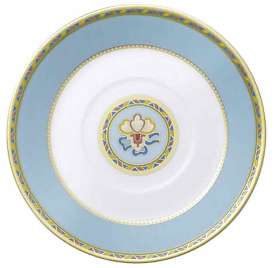 Samarkand Aquamarine Saucer for Espresso Cup by Villeroy & Boch-1