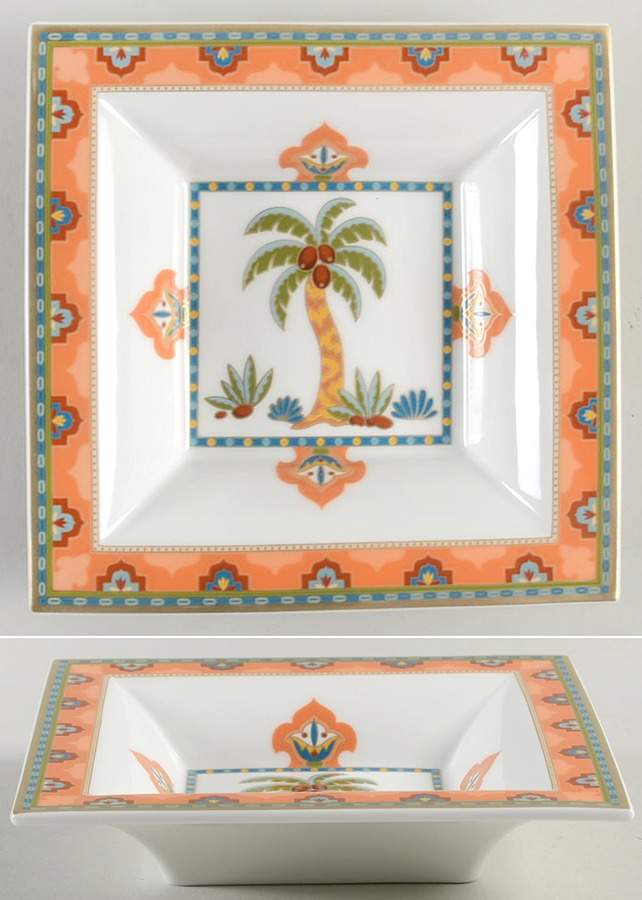 Samarkand Mandarin 5" Square Bowl by Villeroy & Boch-1