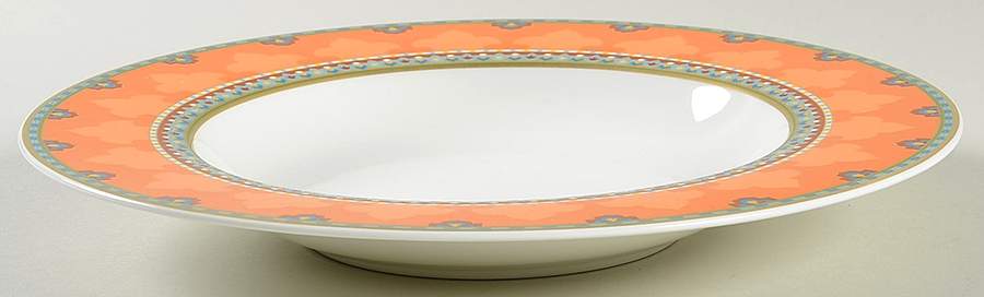 Samarkand Mandarin Large Rim Soup Bowl by Villeroy & Boch-1