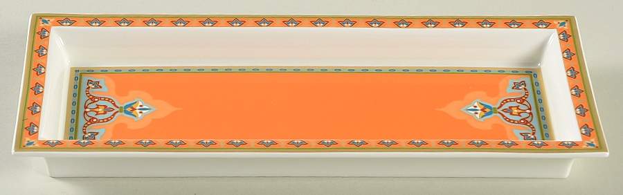 Samarkand Mandarin 9" Rectangular Vegetable Bowl by Villeroy & Boch-1