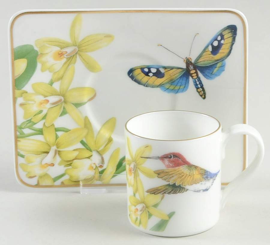 Amazonia Flat Demitasse Cup & Saucer Set by Villeroy & Boch-1