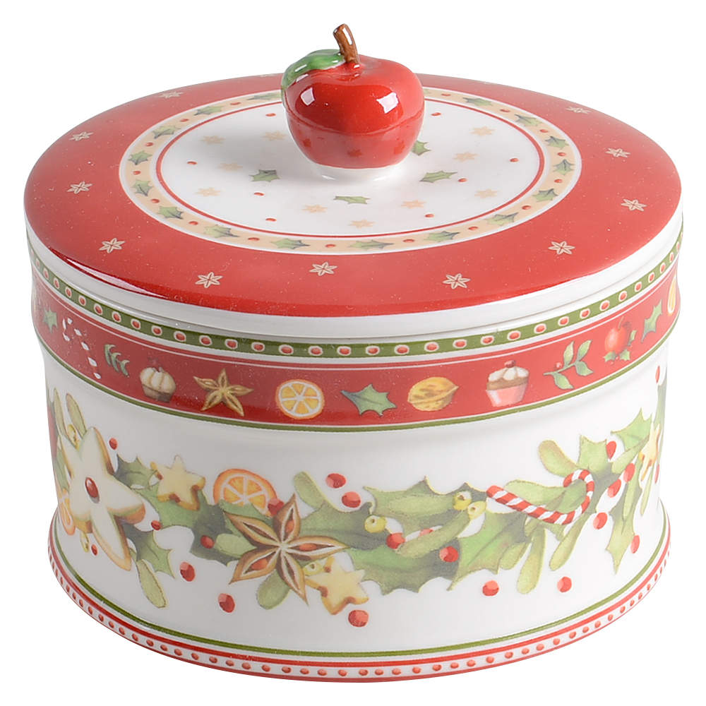 Winter Bakery Delight Medium Pasty Box & Lid by Villeroy & Boch-1