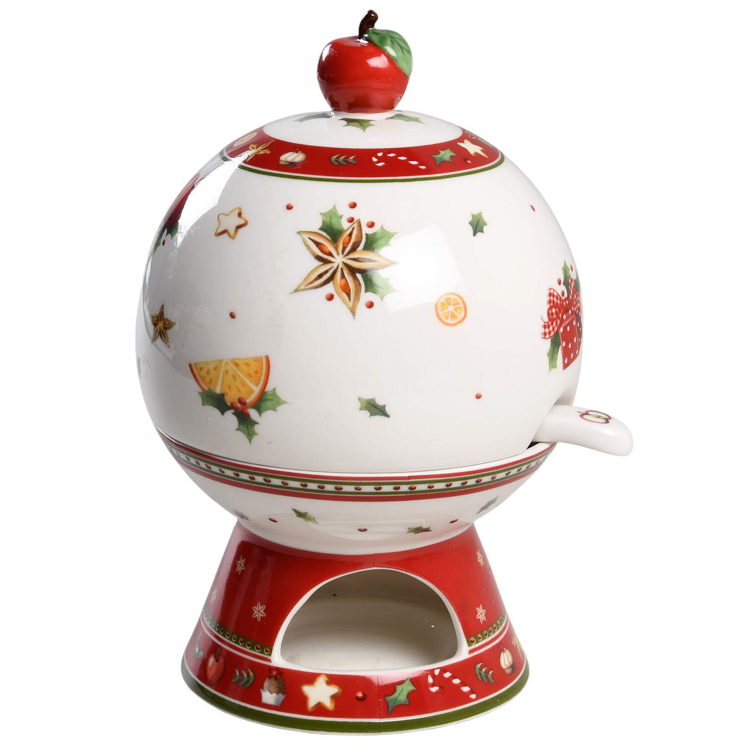 Winter Bakery Delight Tea Light Apple Baker and Insert by Villeroy & Boch-1