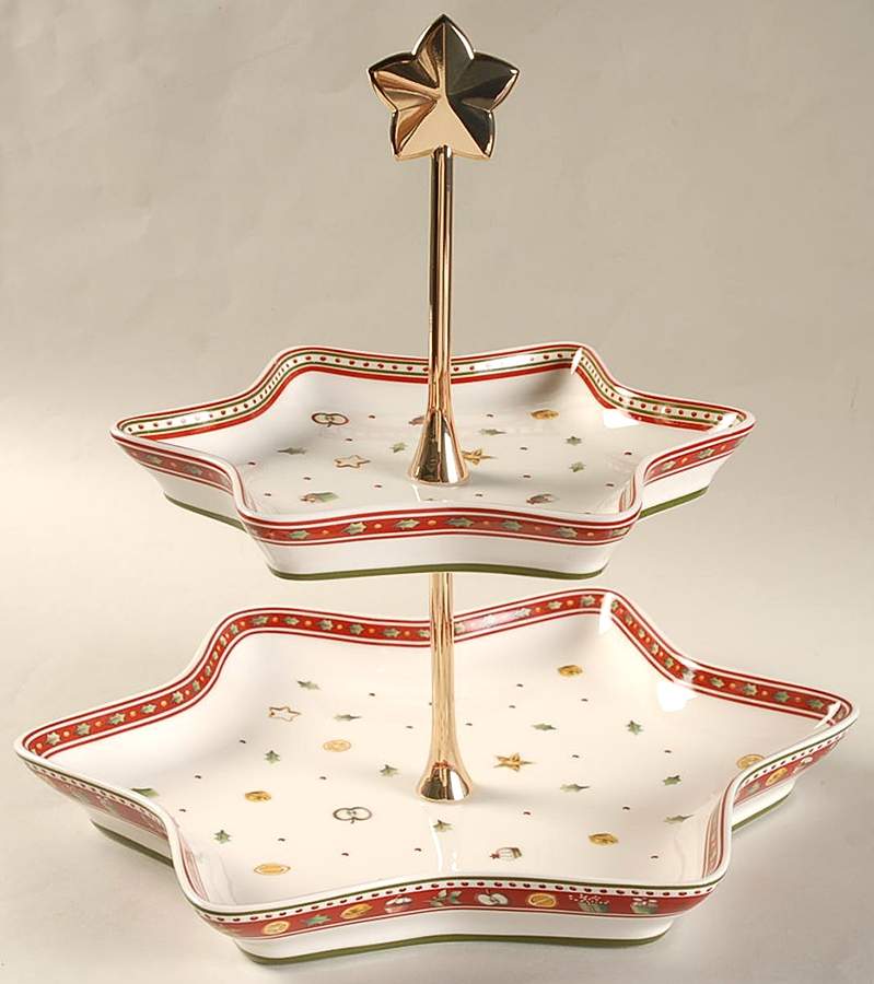 Winter Bakery Delight 2-Tier Serving Tray by Villeroy & Boch-1