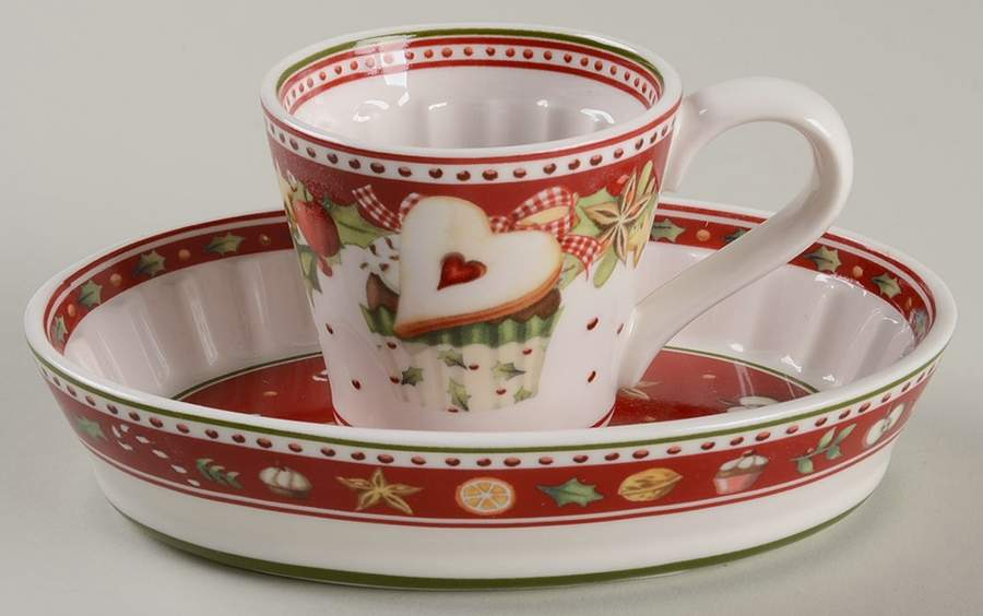 Winter Bakery Delight Cupcake Cup & Saucer by Villeroy & Boch-1