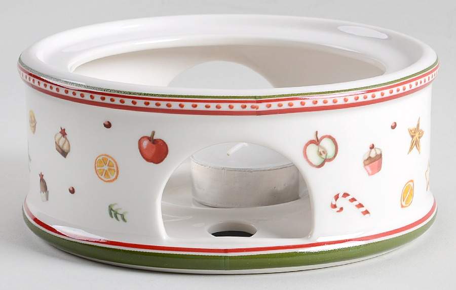Winter Bakery Delight Bottom for 2 Pc Warmer Stand by Villeroy & Boch-1