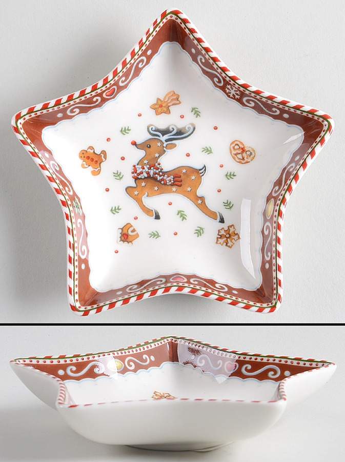 Winter Bakery Delight 5" Star Shaped Bowl by Villeroy & Boch-1