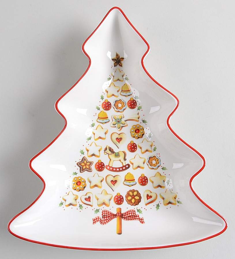 Winter Bakery Delight Large Tree Shaped Bowl by Villeroy & Boch-1