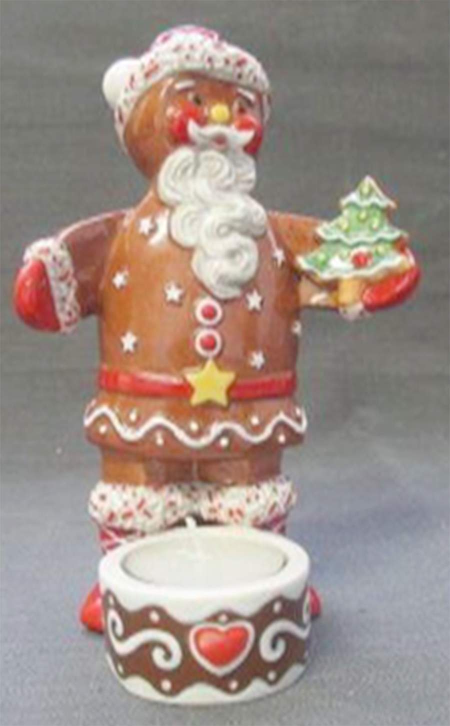Winter Bakery Decoration Santa Tea Light by Villeroy & Boch-1