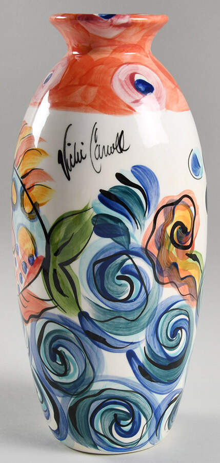 Splish Splash 12" Vase by Vicki Carroll Studio-1