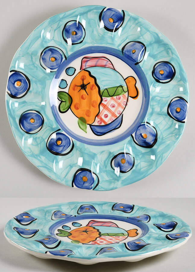 Splish Splash Deviled Egg Plate by Vicki Carroll Studio-1