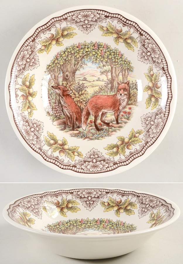 Homeland 10" Large Salad Serving Bowl by Victorian English Pottery-Royal Stafford-1