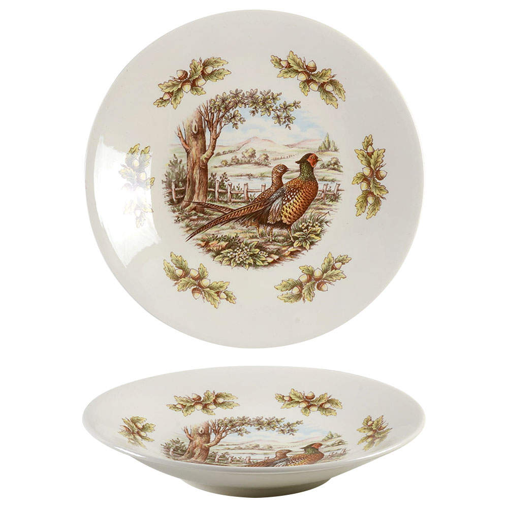 Homeland 13" Pasta Serving Bowl by Victorian English Pottery-Royal Stafford-1