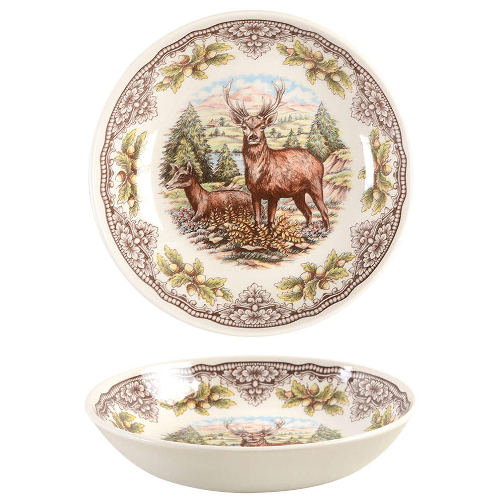 Homeland 8" Individual Pasta Bowl by Victorian English Pottery-Royal Stafford-1