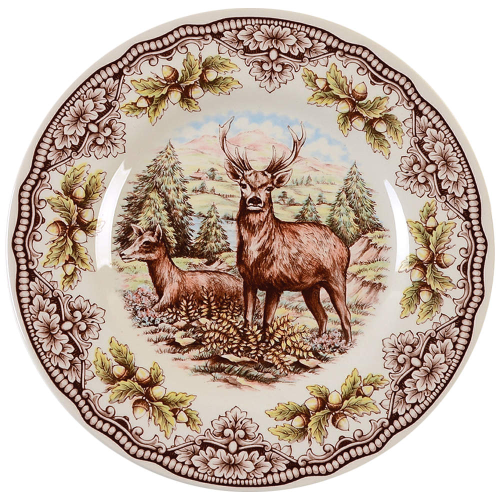 Homeland Salad Plate by Victorian English Pottery-Royal Stafford-1