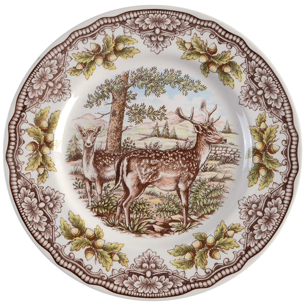Homeland Dinner Plate by Victorian English Pottery-Royal Stafford-1