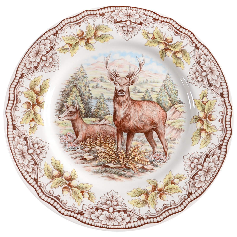 Homeland Dinner Plate by Victorian English Pottery-Royal Stafford-1