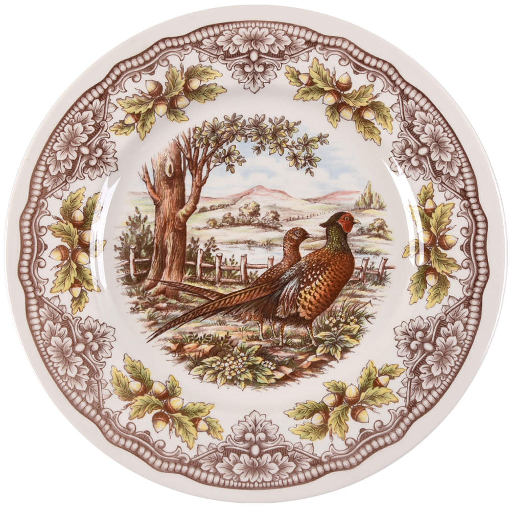 Homeland 12" Chop Plate (Round Platter) by Victorian English Pottery-Royal Stafford-1