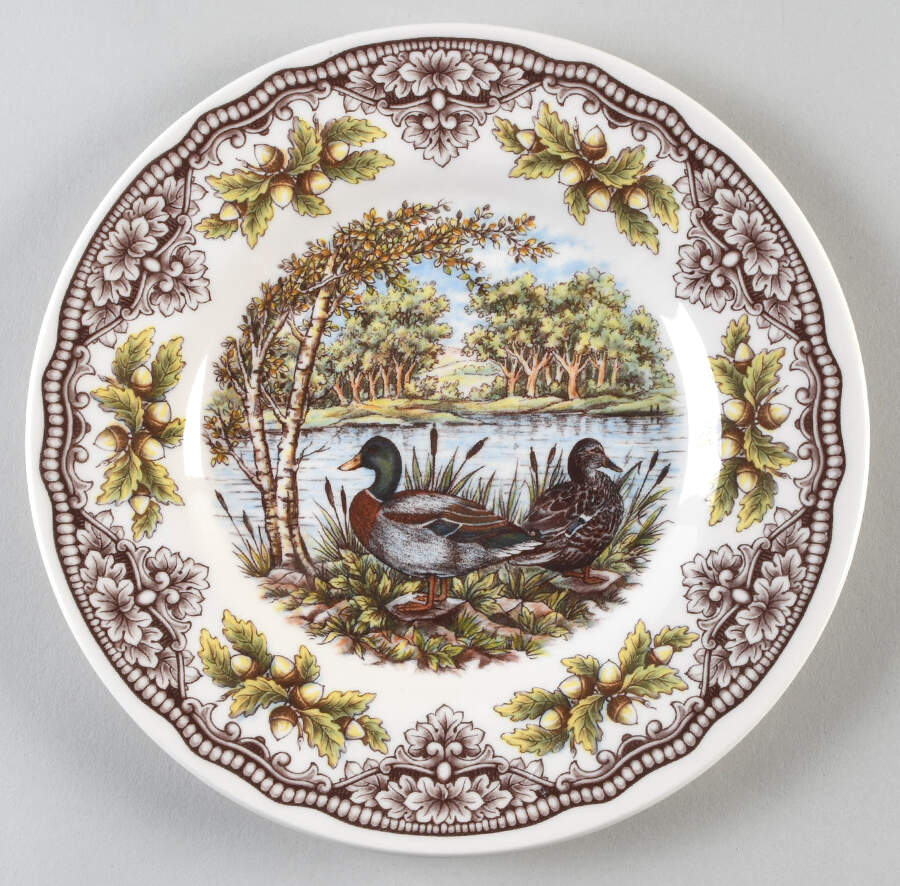 Homeland Salad Plate by Victorian English Pottery-Royal Stafford-1
