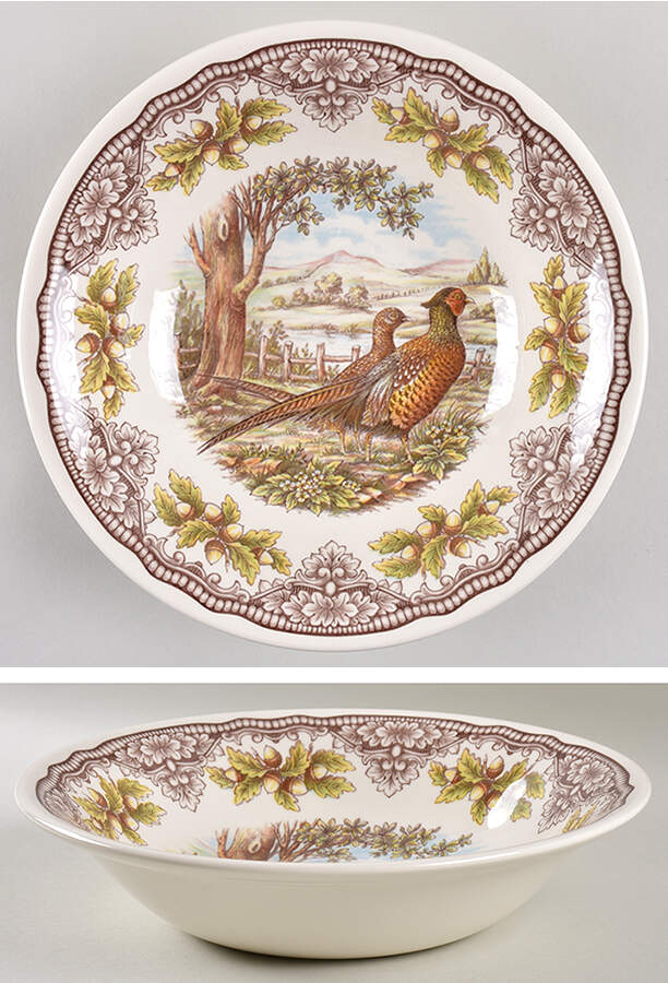 Homeland 10" Large Salad Serving Bowl by Victorian English Pottery-Royal Stafford-1