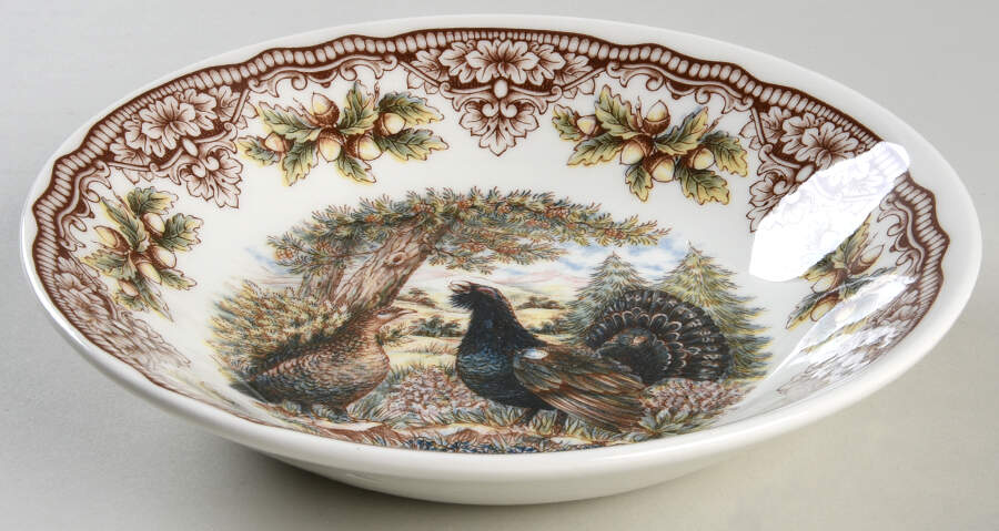 Homeland Soup/Cereal Bowl by Victorian English Pottery-Royal Stafford-1