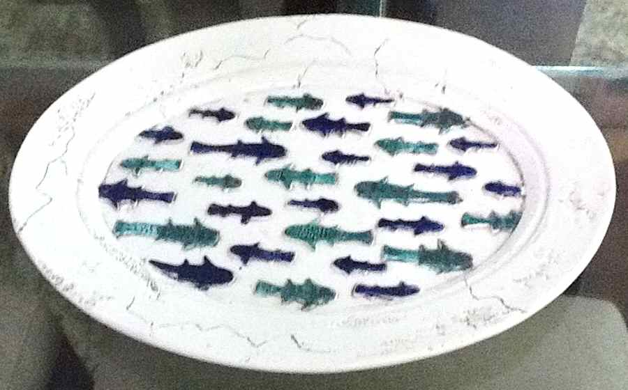 VIE99 12" Oval Serving Platter by Vietri (Italy)-1