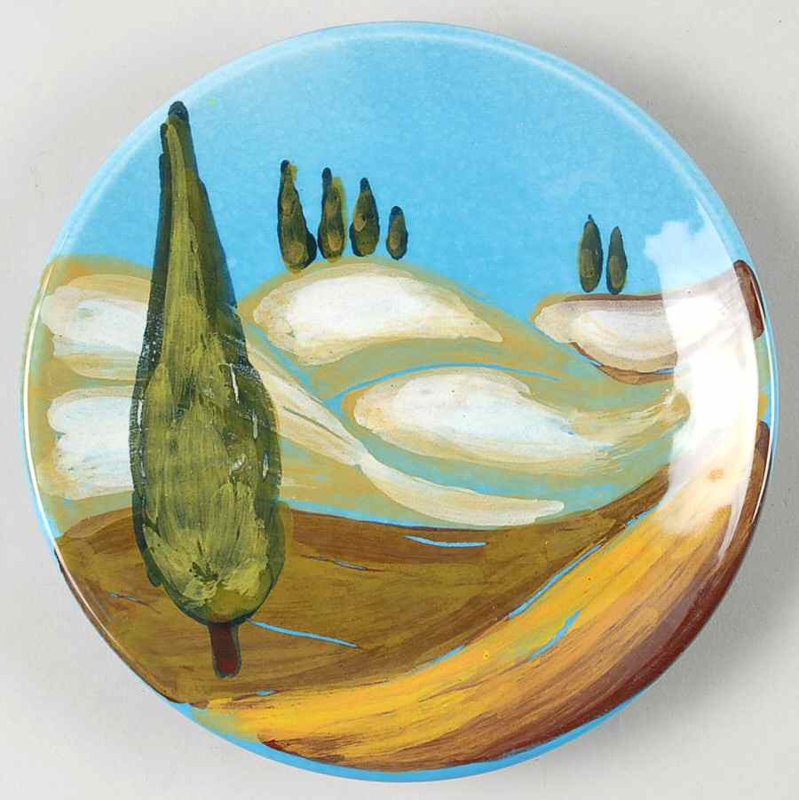 VIE100 Canape Plate by Vietri (Italy)-1