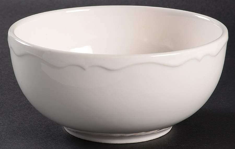 Luberon White Soup/Cereal Bowl by Varages-1