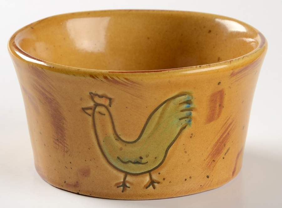 Rustico Condiment Bowl by Vietri (Italy)-1